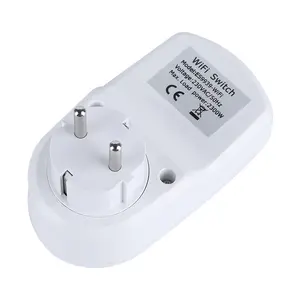 Châu Âu cắm tuya app điều khiển từ xa ổ cắm EU Ổ cắm thông minh 220V <span class=keywords><strong>Wifi</strong></span> cắm ổ cắm - Product Image 3