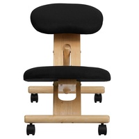 Chaise à genoux ergonomique réglable en bois, siège avec roulettes, pour la maison et le bureau, angle de Posture, 2022