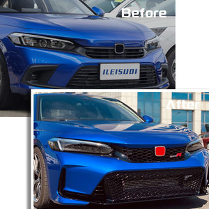 Leishuo production kit carrozzeria griglia paraurti anteriore R per Honda 11th <span class=keywords><strong>Civic</strong></span> berlina <span class=keywords><strong>2022</strong></span> + - Product Image 4