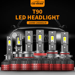 Phares LED Super Lumineux T8 T8s <span class=keywords><strong>T80</strong></span> T90 T90 Plus H1 H3 H7 H8 H9 H11 880 9005 9006 9012 H13 9004 9007 H4 300W - Product Image 3