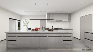 Armoire de rangement pour garde-manger de cuisine Armoire de buffet de cuisine haute Armoire de garde-manger pour aliments avec étagères pour salle à manger - Product Image 6