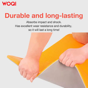 Tapis de yoga Woqi, épaisseur 6 mm, matériau EVA, couleur tournesol, antidérapant, pour le fitness et le remodelage corporel - Product Image 2