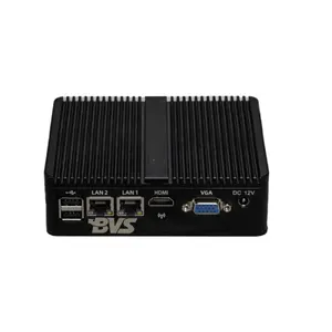 Ce-leron J4125 CPU Win10 OS Low Power Consumption Portable Fanless Mini PC Support Fixed Back of Monitor by VESA Mount.