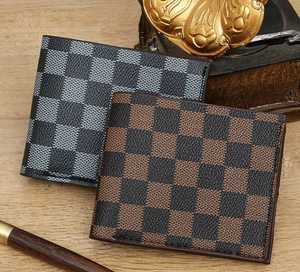 Роскошный Дизайн искусственная кожа классический узорчатый складной кошелек - Product Image 2