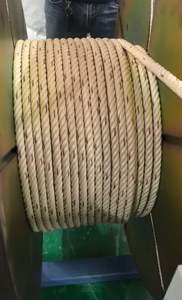 16Mm <span class=keywords><strong>Soga</strong></span> 100% <span class=keywords><strong>DE</strong></span> POLIPROPILENO Maquinaria Para Fabricar Hacer Cuerdas Torcidas a 3 Cabos Plstico - Product Image 2