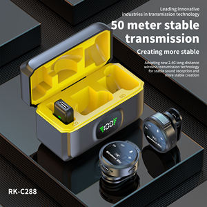 Micrófono digital profesional inalámbrico J6, botón Lavalier, micrófono magnético con estuche de carga, micrófono para juegos de PC y teléfono - Product Image 5