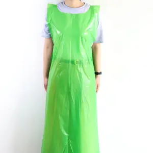 PE Apron Disposable Waterproof LDPE Polyethylene Hospital Apron Plastic PE Cape