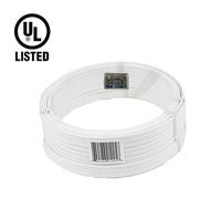 Kabel 300v 250ft SPT-1 18AWG 2 kabel tembaga fleksibel lampu paralel kabel kawat
