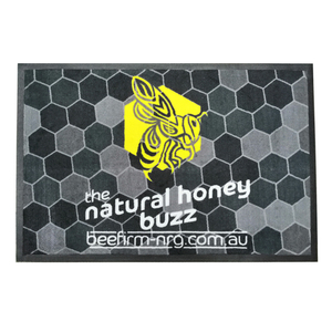 <strong>Heavy</strong> <strong>Duty</strong> Commercial Use <strong>Rubber</strong> <strong>Backed</strong> Factory Promotion Doormats with Personal Logo - Product Image 1