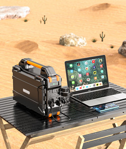 Générateur solaire portable au lithium-ion 300W avec contrôleur MPPT et onduleur à onde sinusoïdale pure pour le camping en plein air et l'utilisation en camping-car - Product Image 5