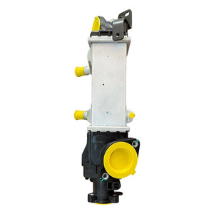 อินเตอร์คูลเลอร์อะลูมิเนียม OEM รุ่น 04L145749B 04L145749F สำหรับรถยนต์ <span class=keywords><strong>VW</strong></span> Crafter <span class=keywords><strong>Transporter</strong></span> T6 2.0 TDI - Product Image 3