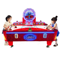 Table de jeu d'arcade M Sky à monnayeur, flipper et hockey sur air, modes balle unique et multi-balles, jeu interactif à détection de mouvement, garantie 1 an