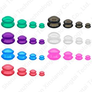 Alta qualidade Vacuum massagem cup Vidro massagem cup pressão negativa massagem cup Meridian terapia Para cuidados com a pele - Product Image 2