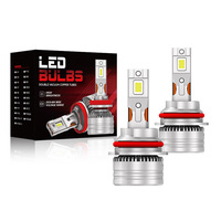 Ampoule de phare LED de haute qualité 60W 12000lm 9004 9007 H4 H13 H7 H11 9005 9006, éclairage automobile compétitif pour voiture et camion