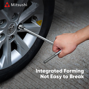 10/12/13/14MM Extra langer T-förmiger Griff Flex-Steckschlüssel-Schraubens chl üssel satz für die Wartung von Motorrädern - Product Image 2