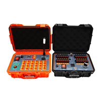 Plastique rechargeable 72 queues Émetteur d'étincelles Contrôle séquentiel Système de tir de feux d'artifice Contrôleur de tir à distance Pyrotechnie