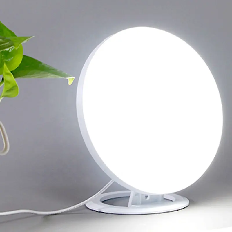 LED sad light mood Seasonal lamp 3 Modes Intensity charageable light therapy lamp Solar Energy Light
