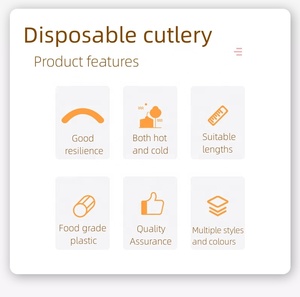 Cucharas de helado Cuchara de plástico 6,2G Helado de colores resistentes Cuchara de plástico PP personalizada Postre de grado alimenticio Cuchara Yougrt - Product Image 6