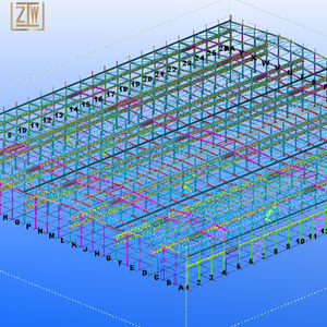 Betaalbare Werkplaatsen Met Stalen Frame Voor 4S-Autoservicecentra - Product Image 5