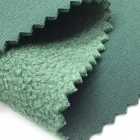 Tela Polar de Poliéster 100% Elástica en Cuatro Direcciones, Impermeable y Ecológica, 320 g/m², para Prendas de Exterior, Chaquetas y Abrigos para Niñas