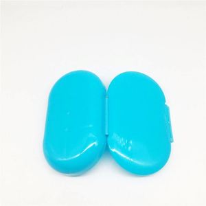 Plastic 5 Grid Pill <b>Container</b> | Travel Medicine Organizer With Detachable Design Transparent Shell Daily <b>Tablet</b> Sorter Box - Product Image 3