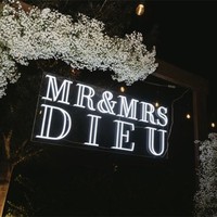 Enseigne néon LED publicitaire en gros, enseigne néon flexible personnalisée, enseigne néon personnalisée pour mariage, bar, décoration de fête