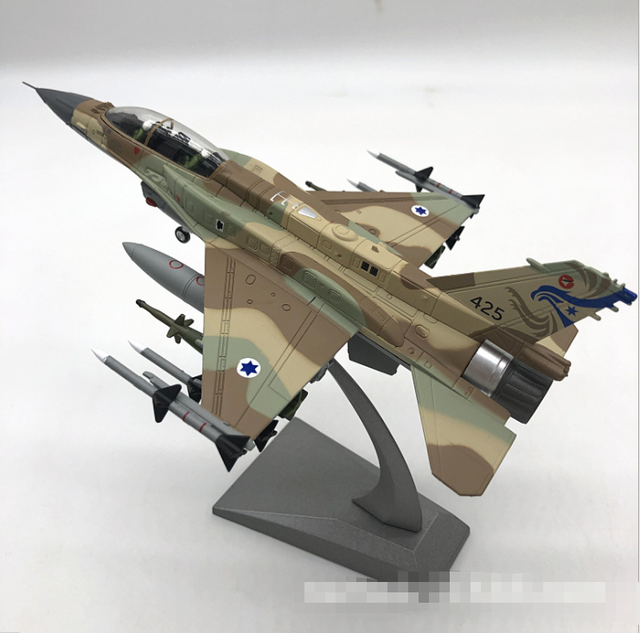 ZFmodel 1:72 Finished Israeli F-16I Storm Simulation Alloy Fighter Aircraft Model Diecast Toy Vehicles