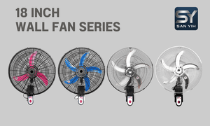 18 Inch <b>Electric</b> Plastic <b>Grill</b> 5ABS Blade Pedestal Wall Fan with Adjustable Height for <b>Outdoor</b> RV & Hotel Use 3-Speed - Product Image 5