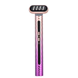 Dispositivo de belleza eléctrico multifuncional para el hogar, cabezal giratorio, luz colorida caliente, microcorriente, cuidado de los ojos, enchufe de EE. UU., eliminador de arrugas - Product Image 1