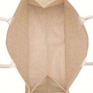Wholesale Jute Tote <b>Bags</b> With Custom Printed Logo Jute Shopping <b>Bag</b> Reusable Natural Carry Jute <b>Bag</b> - Product Image 2