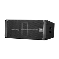 Équipement sonore de scène, enceintes line array doubles de 12 pouces, performance en plein air, enceinte professionnelle