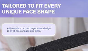 2025 vente chaude respirant masque de sommeil casque lecteur de musique intelligent 3d masque de sommeil casque - Product Image 3