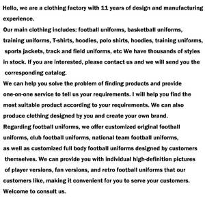 Grosir disesuaikan setelan sepakbola baru untuk orang dewasa dan anak-anak, logo bordir pada seragam tim Sepakbola - Product Image 6