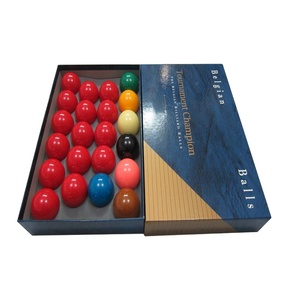 Elegante medaglia d'oro belga biliardo scatola blu biliardo biliardo speciale belgio importato Snooker importato