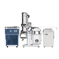 GWSI Evaporator Vakum Putar Kaca Borosilikat Tinggi Elektrik Digital Pompa Distilasi Rumah/Pertanian 380V 6300W Mudah Dioperasikan Baru