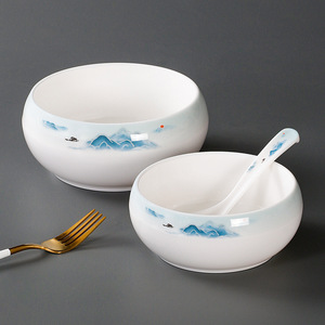 Bol de tripe de bœuf, d'intestin d'oie et d'intestin de canard spécial Hot Pot Xiangyuanmei ; Tripe de bœuf commerciale imitation porcelaine - Product Image 3