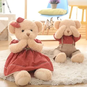 Özel ayıcık s toplu peluş oyuncak Anime dolması hayvanlar çiftler hediyeler Mini özel ayıcık oyuncak ayı peluş peluş oyuncak
