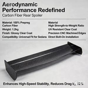 Accessoires tissés 100% fibre de carbone - Tissu très léger - Product Image 4