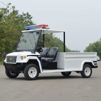 Voiture de patrouille électrique personnalisable à faible bruit pour sites touristiques, écologique, pour la sécurité des parcs et des zones touristiques, marque LEIBIN