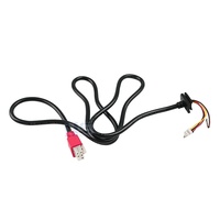 Rakitan Kabel Panel Mount AWM 300V Konektor 6 Pin Terminal Cincin Grommet Harness Kabel untuk Peralatan OEM Grosir