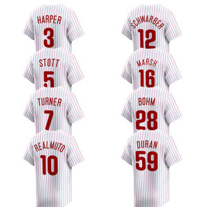 Camisetas de Béisbol Personalizadas Edición Limitada 2025 para <span class=keywords><strong>Hombre</strong></span> y Mujer, Estilo Philadelphia, Bordadas y Cosidas, Uniformes Juveniles, Ropa Deportiva - Product Image 1