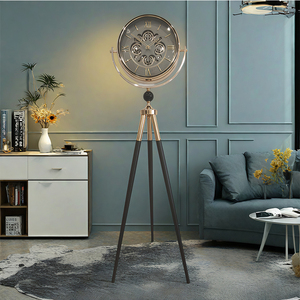 <span class=keywords><strong>Orologio</strong></span> <span class=keywords><strong>da</strong></span> Terra al Quarzo Stile Moderno Armens con Display Digitale a Singola Faccia in Metallo per Arredamento <span class=keywords><strong>Soggiorno</strong></span> - Product Image 1
