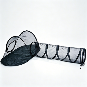 Pet Tunnel Cat Tunnel Dog Tunnel Outdoor Cat <b>Enclosure</b> Catio Mesh Cat Tunnel <b>Enclosure</b> Foldable Pet Tunnel Tent Backyard Play - Product Image 5