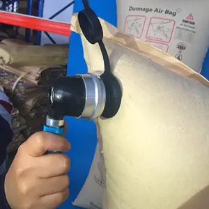 Dreammao şişme Kraft kağıt kap Dunnage hava yastığı kargo koruması için