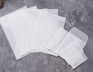 <span class=keywords><strong>Enveloppe</strong></span> en papier de vachette transparente personnalisée de luxe pour petits emballages, étiquettes, bagues, bijoux, photos, sachets et <span class=keywords><strong>mini</strong></span>-cartes - Product Image 1