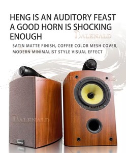 Kyyslb Nautilus 5.5 inch Hộp sách thụ động HiFi Loa nhiệt độ cao nhà 2 kênh âm thanh trung thực cao chuyên nghiệp - Product Image 4