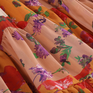 SB2967 <span class=keywords><strong>Robe</strong></span> florale de style bohème Robes décontractées d'été élégantes pour femme <span class=keywords><strong>Robe</strong></span> de soirée <span class=keywords><strong>longue</strong></span> - Product Image 6