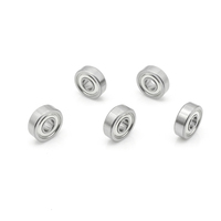 Roulement à billes à gorge profonde 913ZZ 3.175*9*3mm 1/8x9x3 P5 en acier ZZ pour aspirateur, pompe à air, moteur à balais de charbon OEM