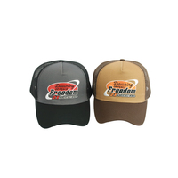 Gorra Trucker de 5 Paneles de Poliéster con Malla Trasera, Estilo Y2K, Personalizada con Logotipo, Unisex, de Alta Calidad, Ajustable