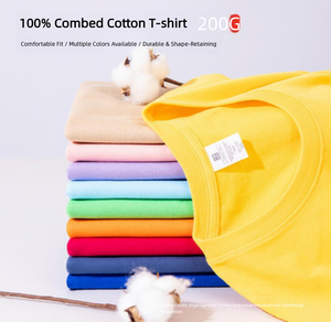 T-shirt vierge en gros 200 g/m² en coton épais pour jeunes garçons et filles, streetwear <span class=keywords><strong>d</strong></span>'été à manches courtes et épaules tombantes, personnalisable avec logo - Product Image 6
